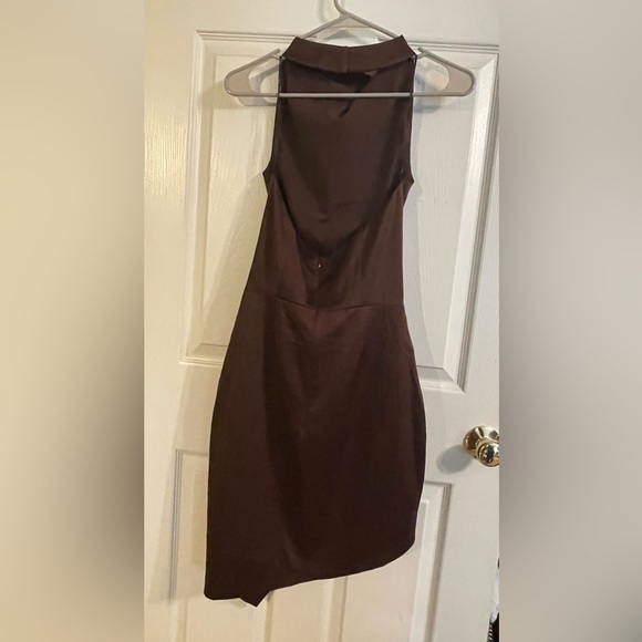 NWT Elliatt Camo dress in chocolate - Picture 5 of 6